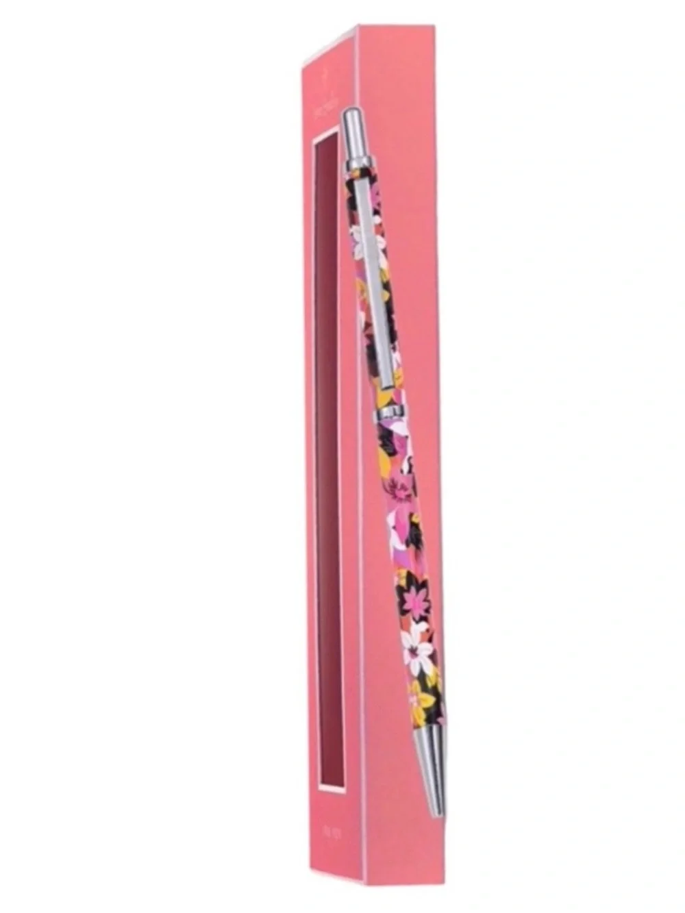 Vera Bradley Metal Click Pen (Rosa Floral) (NWT)